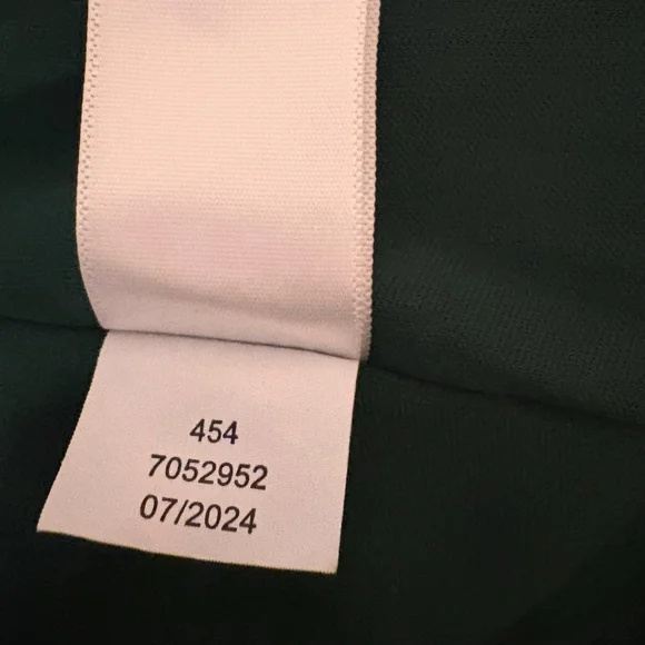 CeCe Emerald Green Sequin Godet Short Sleeve Shimmer Dress M - Picture 12 of 14